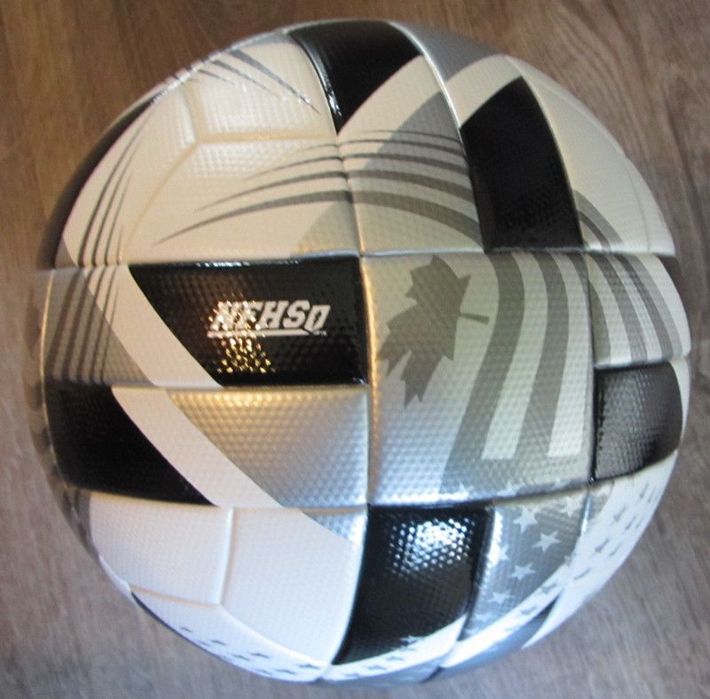 Adidas MLS Nativo League MatchBall replica White/Black NFHS Approved FIFAQuality gallery