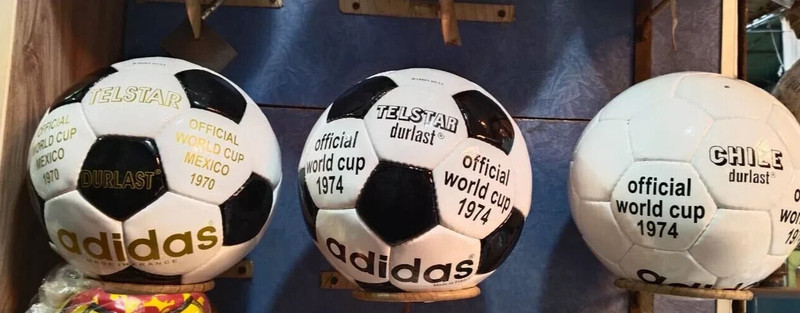 3X ADIDAS TELSTAR DURLAST 1970-1974 MEXICO FIFA WORLD CUP Official MATCH BAll 5