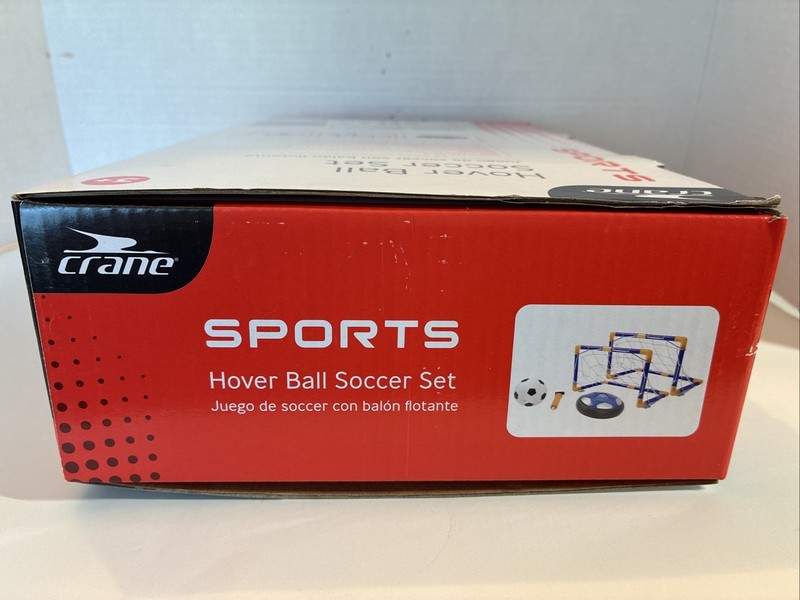 Crane Hover Ball Soccer Set – Rechargeable LED Hover, 2Goals, Ball, Pump NEW!!! gallery