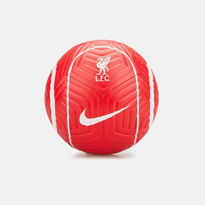 Nike Liverpool F. C. Academy Strike Soccer Ball Red White Size 3 Comes Deflated