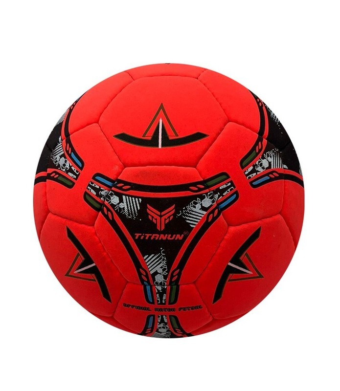 TITANUN IMPERIO FUTSAL SIZE 4 PREMIUM A+ QUALITY RED COLOUR