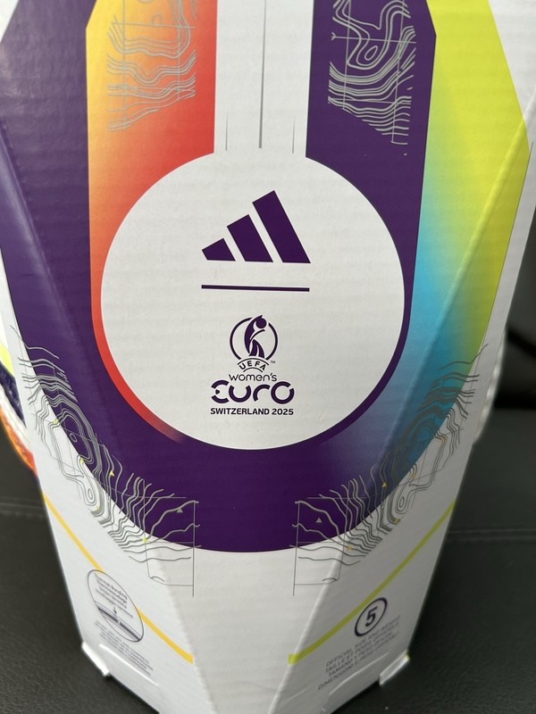 New Adidas Women’s Euro 25 Pro Match Soccer Ball Size 5 Style JH1261 Authentic gallery