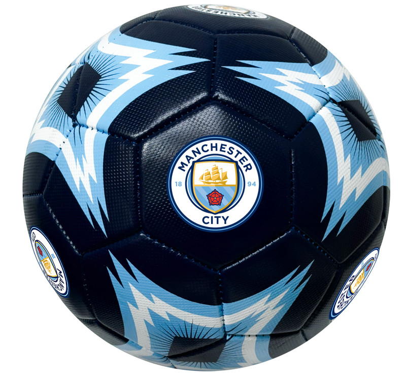 Manchester City Soccer Ball, Size 2, Official Licensed