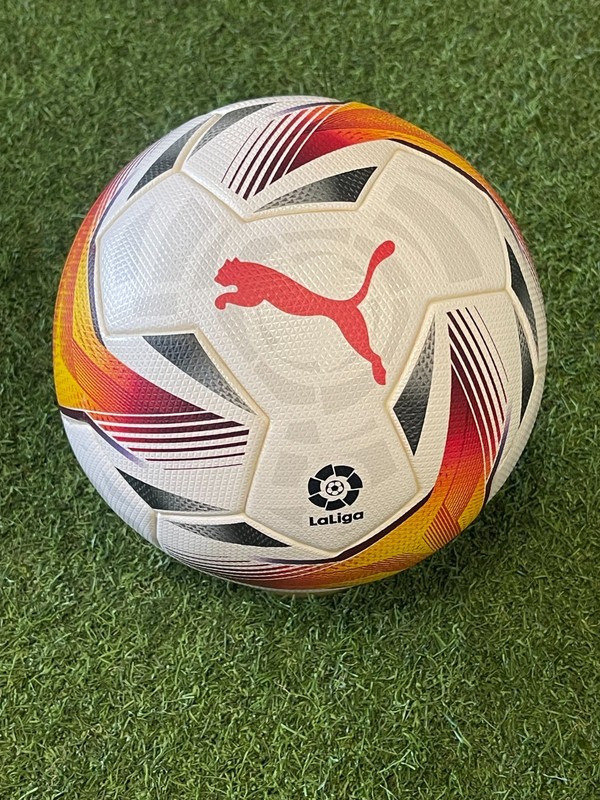 Puma Laliga 1 Accelerate FIFA Soccer Ball Quality Pro Size 5 White/Multicolor