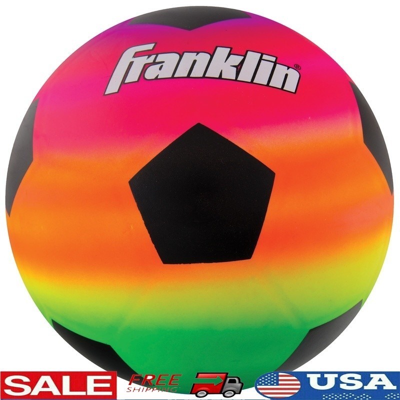 Vibrant PVC Playground Soccer Ball Kids Outdoor Recess Activities Grip Safe New