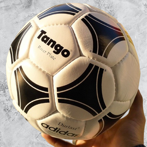 Adidas Tango River Plate Leather | FIFA World Cup 1978 Soccer Match Ball | Size5