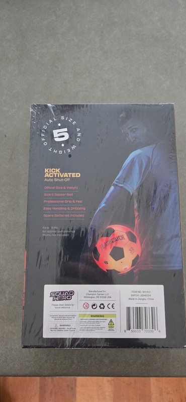 Light Up Soccer Ball Size 5 | FlashCatch - Sealed, Brand New & Free Shipping! gallery