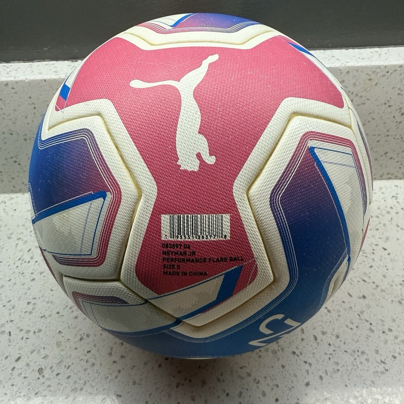 Puma Neymar Jr Performance Flare Soccer Ball ‘Blue Pink’ (size 5)