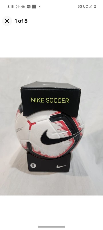 NiB Nike ACC Merlin USA Official Match Soccer Ball 2018/19 PSC657-100 Size 5