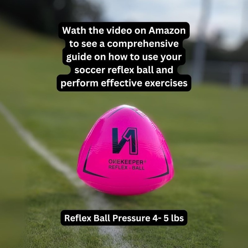 Soccer Reflex Training Ball - Multi-Color Fun for Young Athletes gallery