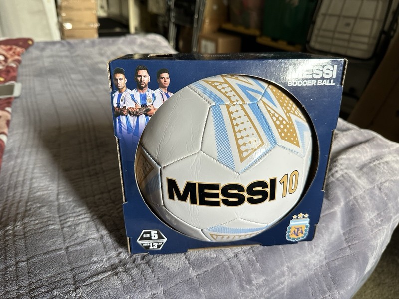 SOCCER BALL MESSI AFA NEW