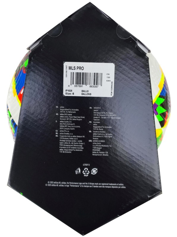 Adidas MLS Pro Matchball Professional Match Ball Major League Soccer 2024 Messi Pallone gallery