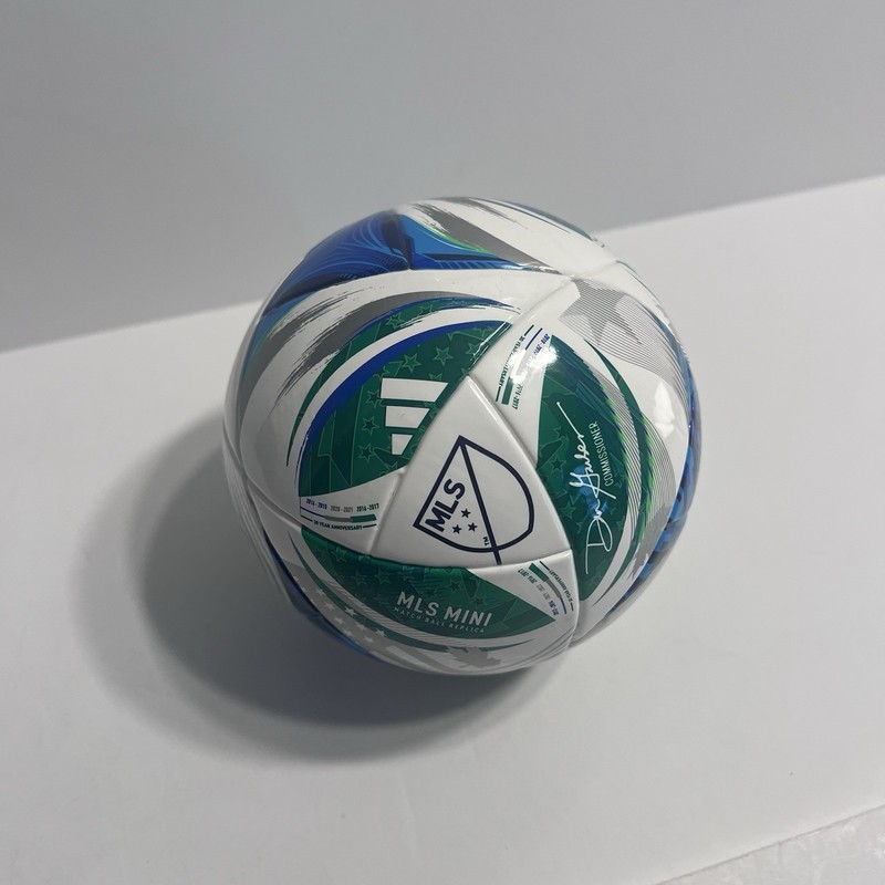MLS Mini Soccer Ball Official Match Replica Size 1 Green White Blue gallery