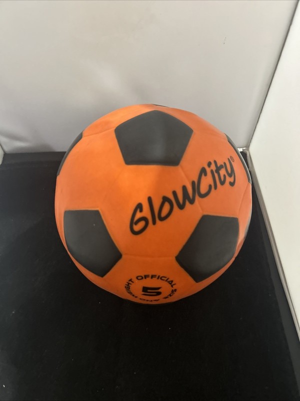 GlowCity Light-Up LED Soccer Ball Official Size & Weight 5 Ball B2 panel JZ5