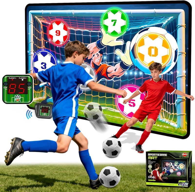 Electronic Scoring Soccer Game Set for Kids, Indoor-Outdoor Fun 3-10 Yrs gallery