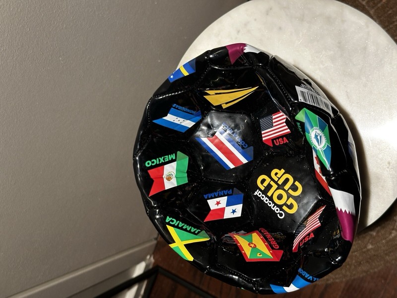 Official Size 5 Soccer Ball - 30th Edition 2021 CONCACAF Gold Cup Anniversary gallery