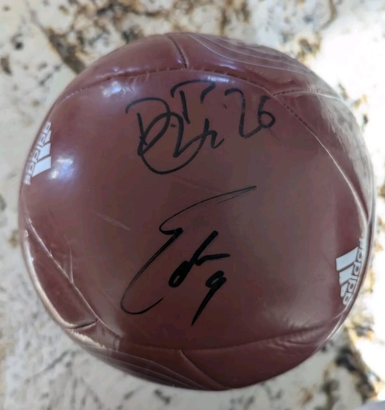 Adidas Colorado Rapids MLS Autographed Soccer Ball Edson Buddle Deshorn Brown gallery