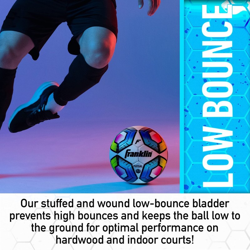 Official Size Futsal Soccer Ball - Indoor/Outdoor, Size 3 & 4, Youth Training Ba gallery