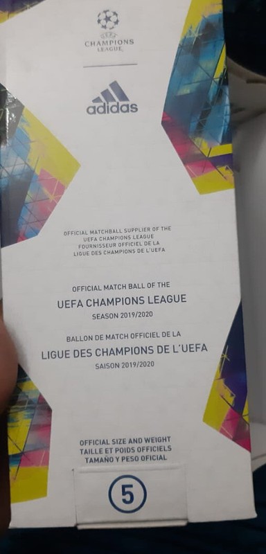 Adidas Champions League Final Authentic official Match Ball 2020 size5 With Box gallery