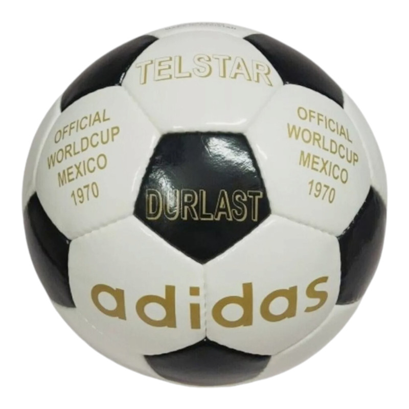 Adidas Telstar Durlast 1970 Mexico FIFA World Cup Soccer Match Ball Size-5 gallery