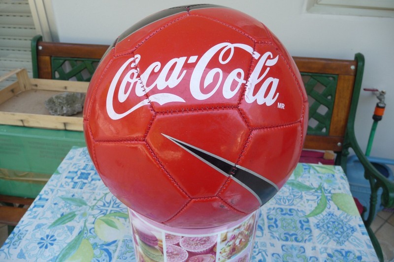 Coca Cola soccer ball.