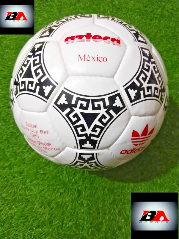 Azteca Football Fifa World Cup 1986 Mexico Official Match Soccer Ball Size 5 red