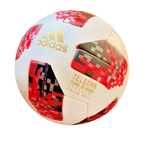ADIDAS RED TELSTAR 18 RUSSIA OFFICIAL MATCH BALL WORLD CUP SOCCER BALL SIZE 5