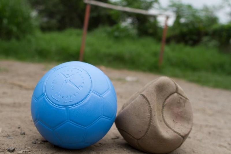Soccer Ball - Unpoppable, Unbreakable, Non-Deflating, Non-Toxic Futbol - Blue, S gallery