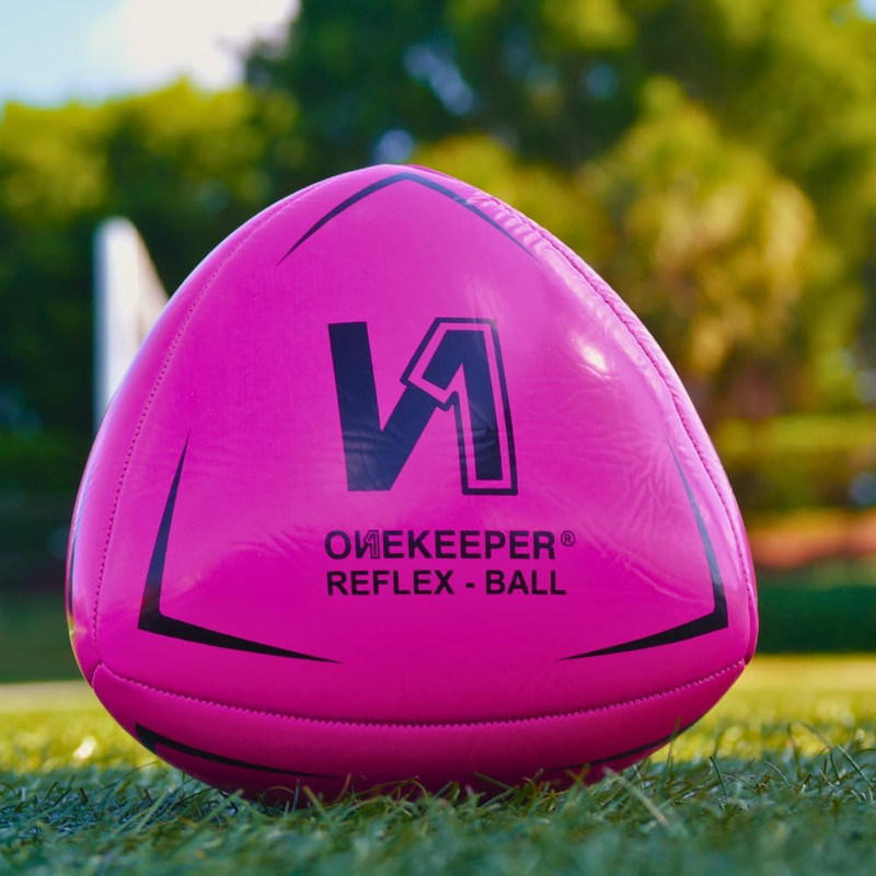 Soccer Reflex & Reaction Ball - White, Orange, Blue, Pink, and Fluo Yellow, Agil