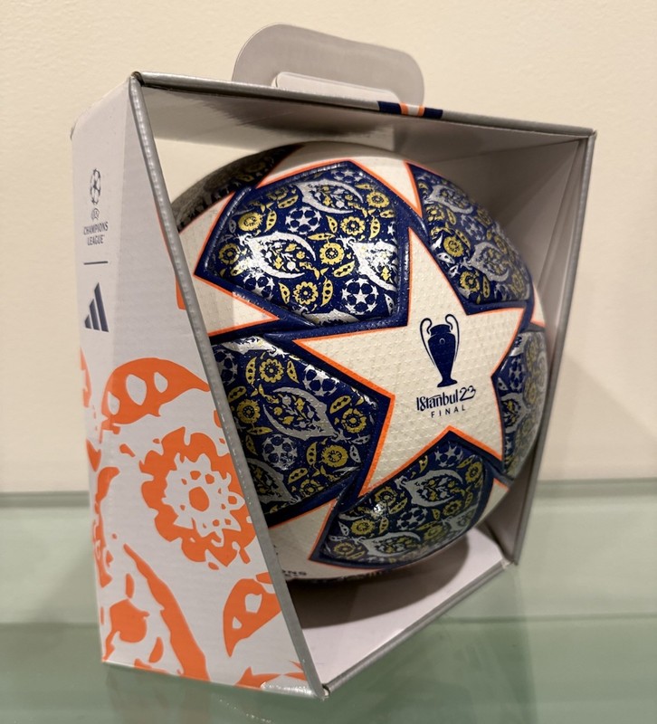 Adidas Istanbul 2023 Final Original UEFA Champions League Ball & Box (Brand New)