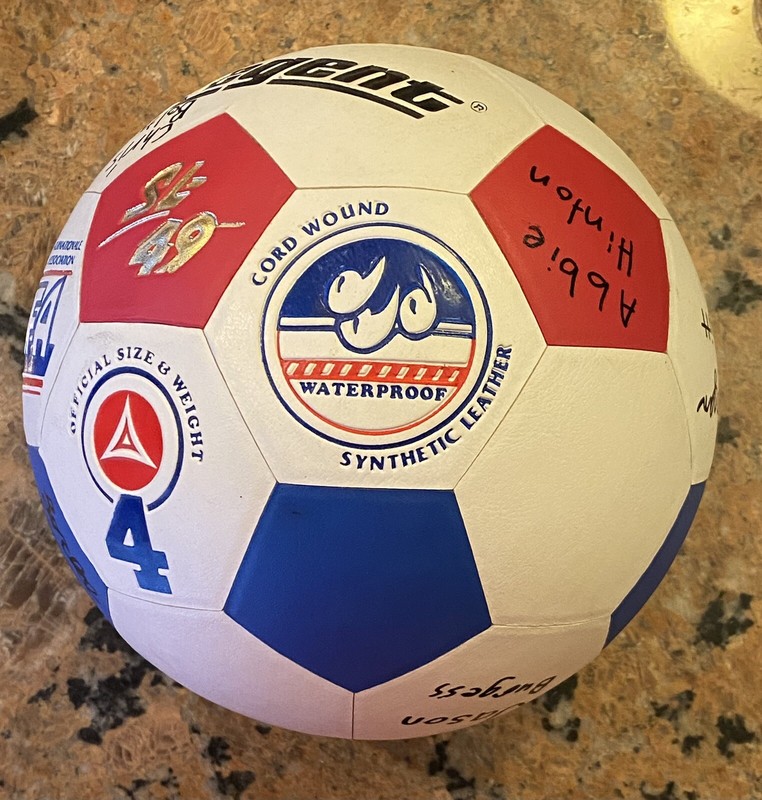 Vintage FIFA ￼ Regent Cord Wound Synthetic Leather Team Ball ￼ Size 4 ￼