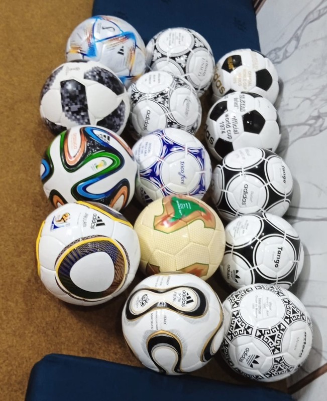 Adidas Historical Fifa World Cup set 1970-2022 match balls soccer ball size 5