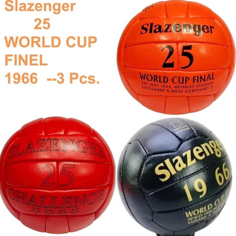 Slazenger Football World Cup 1966 Official , Size 5 Vintage Match Soccer Ball