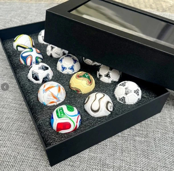 2026 FIFA World Cup Series Match Mini Soccer Balls (1970-2026) Gift Box FREESHIP gallery