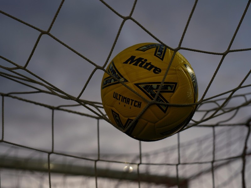 Mitre Ultimatch One Soccer Ball Size 5 Yellow Black Gray Durable Match Play gallery