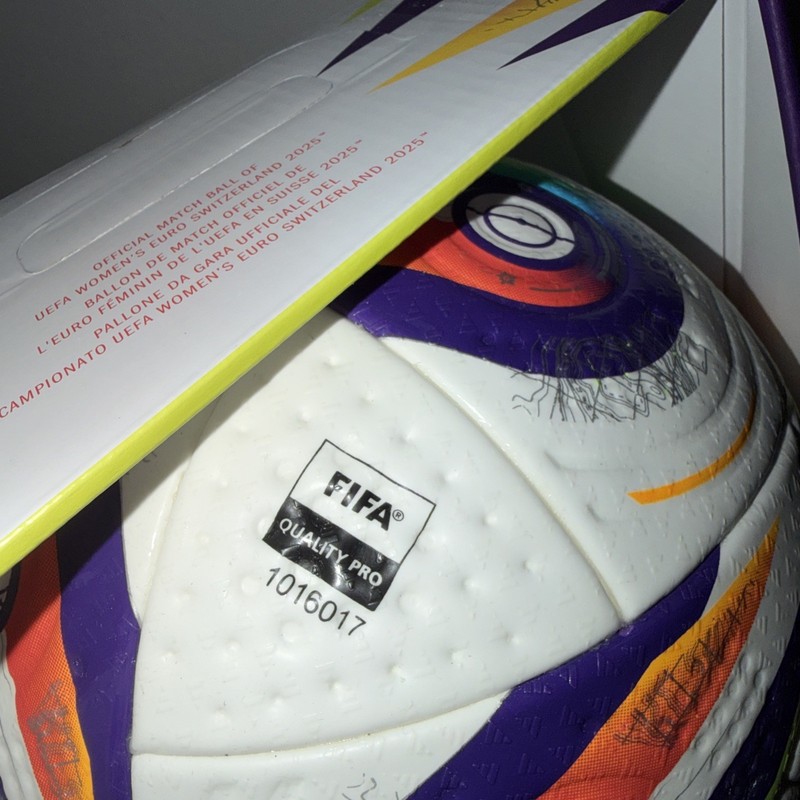Adidas Uefa Women’s Euro 2025 Official Match Ball Size 5 gallery