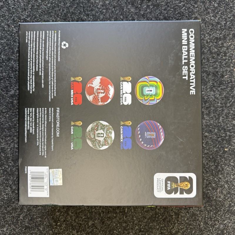 FIFA World Cup 2026 Commemorative Mini Ball Set 4 Pack CAN,MEX ,USA. Brand New gallery