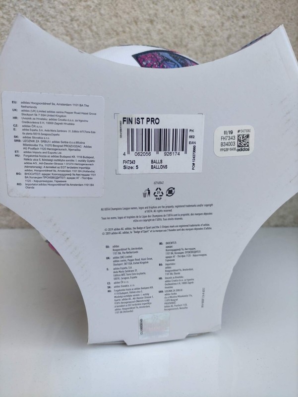 Adidas Final Istanbul 2020 UEFA Champions League Match Ball authentic gallery