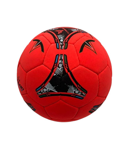 TITANUN IMPERIOR premium A+ quality ( Redish and Black ) Futsal size-4 gallery