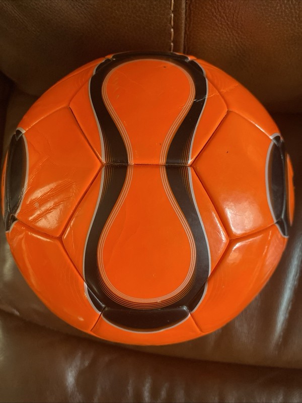 FIFA WC 2006 Adidas Teamgeist Powerorange Size 5 Soccer Ball FIFA APPROVED 202.F gallery