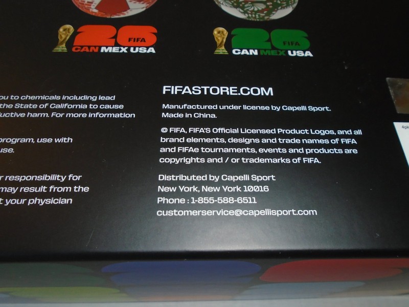 FIFA World Cup 2026 Commemorative Mini Ball Set 4 Pack Sz 1 Ball CAN MEX USA NEW gallery