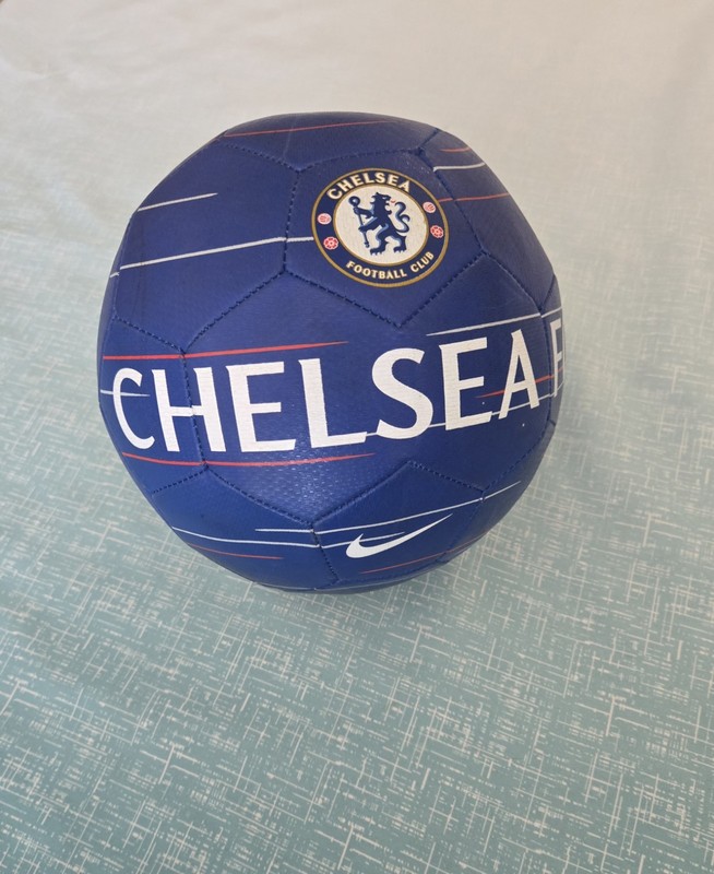 Nike Chelsea FC Soccer Ball Blue w/White &Red Stripes SC3285495CFC EOL Football