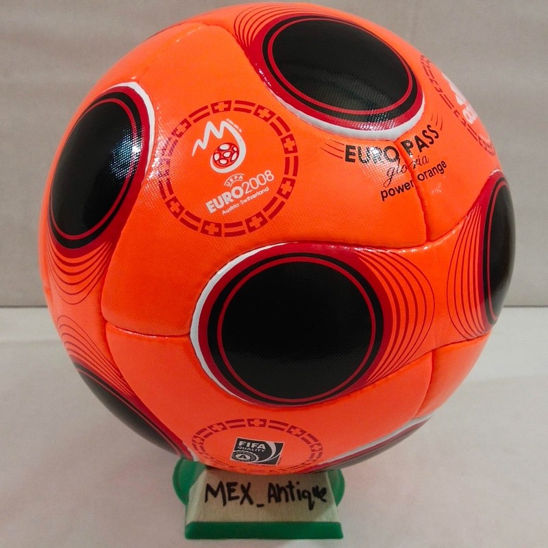 Euro Pass Adidas - Orange Power Ball - UEFA EURO Championship 2008 - Size 5 gallery