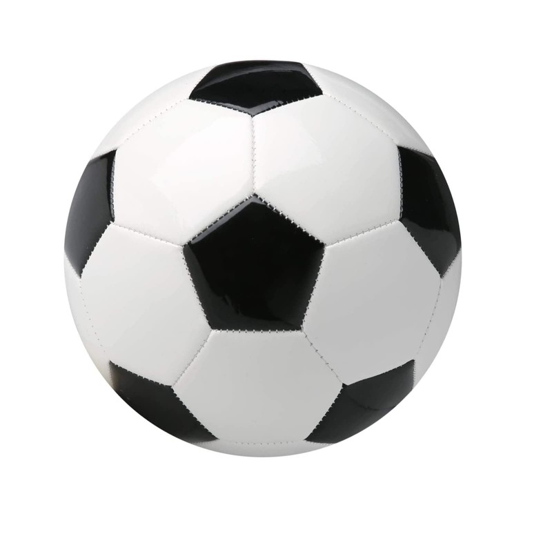SPDTECH Soccer Ball Small Size 2 Classic White Black Thicker 2,