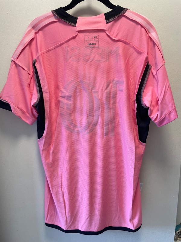 ADIDAS INTER MIAMI MESSI 10 PINK HOME JERSEY SOCCER gallery