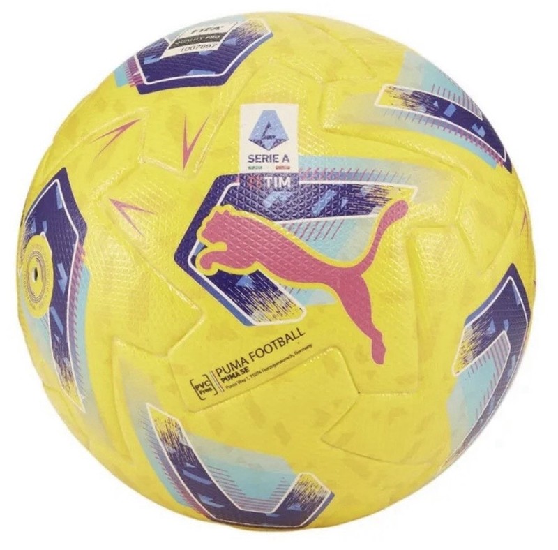 New Puma Orbita Serie A FIFA Quality Pro Soccer Ball Size 5 Yellow 084114-02