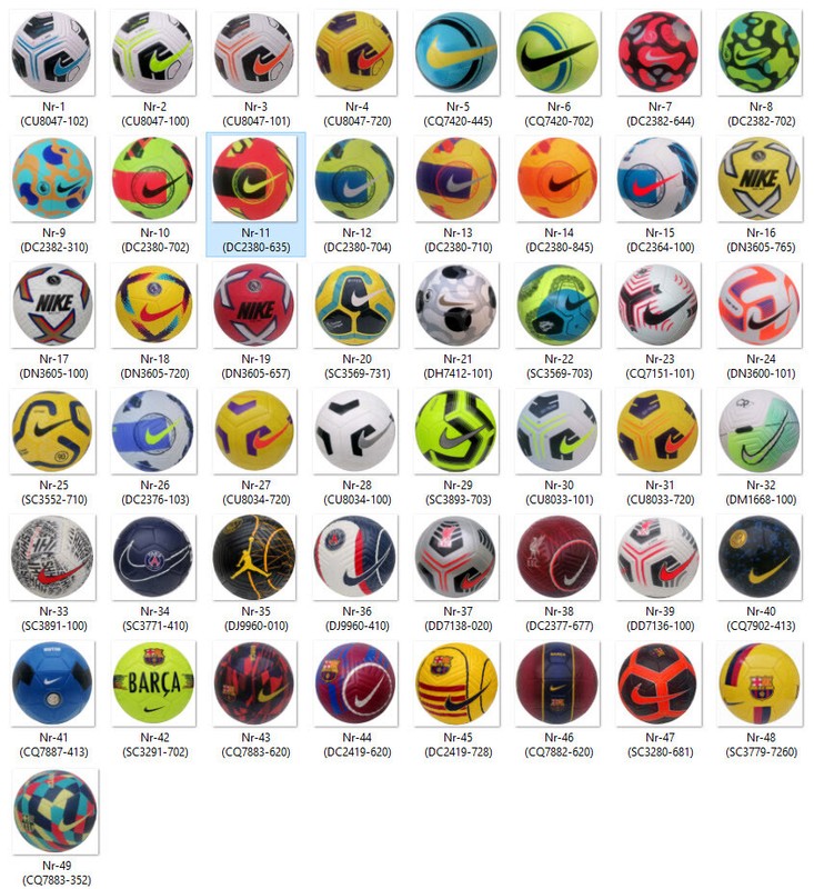 Nike Flight Pitch Strike Trainingsball PL Barcelona PSG Mailand Fußball Ball Mix