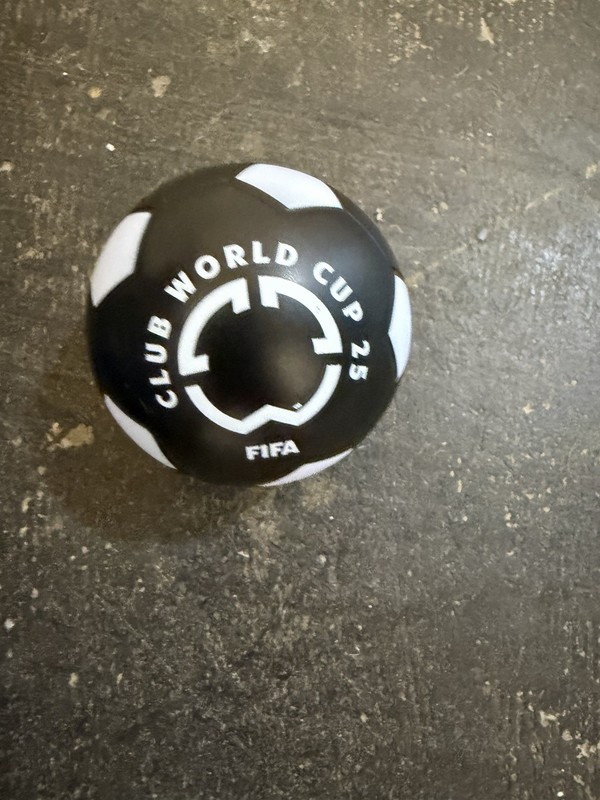 FIFA Club World Cup 25 Mini stress Soccer Ball Black X 10!