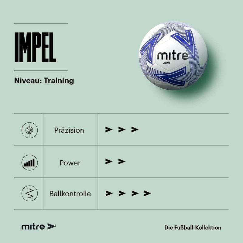Impel L30P Football | Extremely Durable | Dimensionally Retaining Soccer, White/Sch... gallery