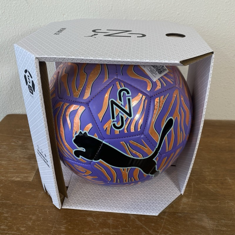 Puma X Neymar Jr Performance Soccer Ball Purple Orange – Size 5